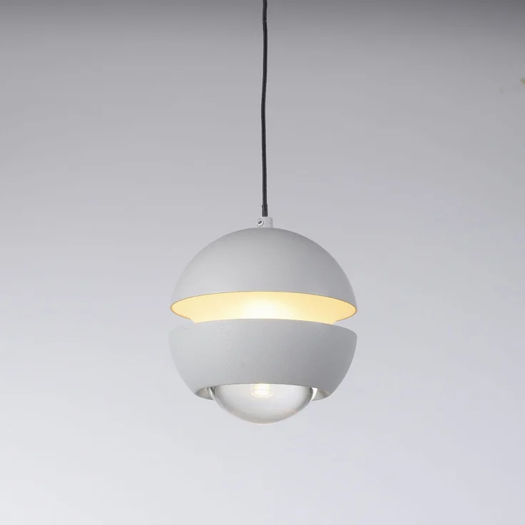 SCHÖNER WOHNEN-Kollektion LED Pendelleuchte LED Pendellampe LINI, höhenverstellbar, 1x LED Board 4,50W, warmweiß, Comfort Lift höhenverstellbar, Lichtfarbe warmweiß – Bild 5