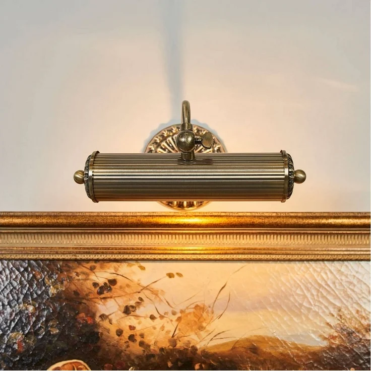 Lindby Bilderleuchte Joely, Metall, Bronze IP20, 1 x 40 W – Bild 3