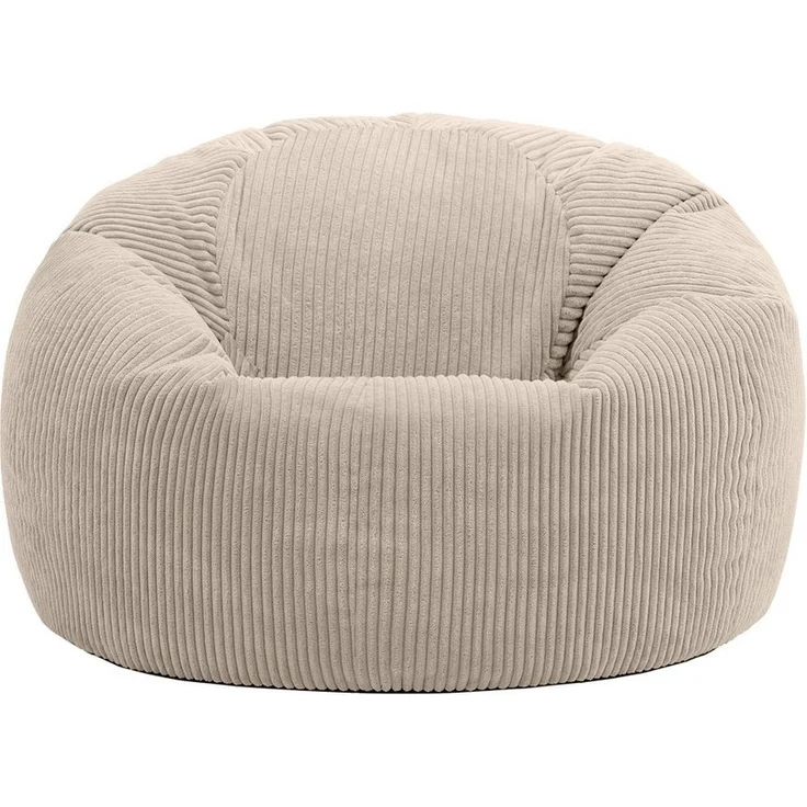 icon Sitzsack Erwachsene 2er Set Klassischer Sitzsack aus Cord „Kingston“, 85x50cm, Made in Germany, für Erwachsene & Kinder, mit Füllung – Bild 3