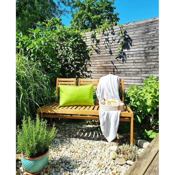 JACK Kissenbezüge 2er Set 40x60cm Outdoor Wasserfest, (2 Stück), 2x Kissenhülle, strapazierfähig, wasserabweisend, Innen & Außen – Bild 3