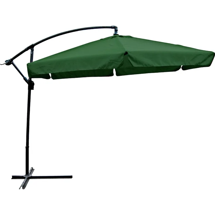 Ampelschirm Ø 300 cm, 5 versch. Farben Grün