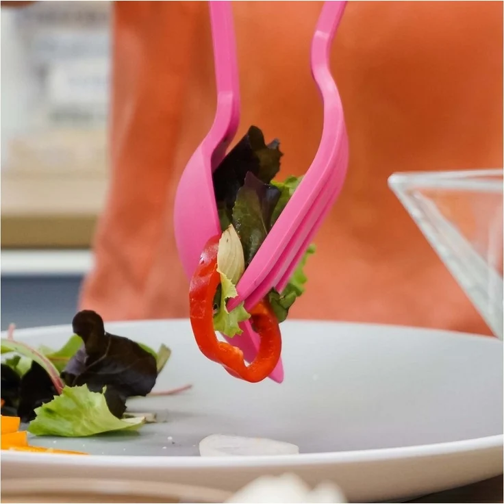 Kochblume Salatbesteck Löffel-Gabel (2-tlg) – Bild 2