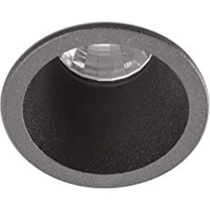 FARO BARCELONA FOX 40 Vertieft, Einbauleuchte schwarz, 5W, 2700K, 25° Abstrahlwinkel
