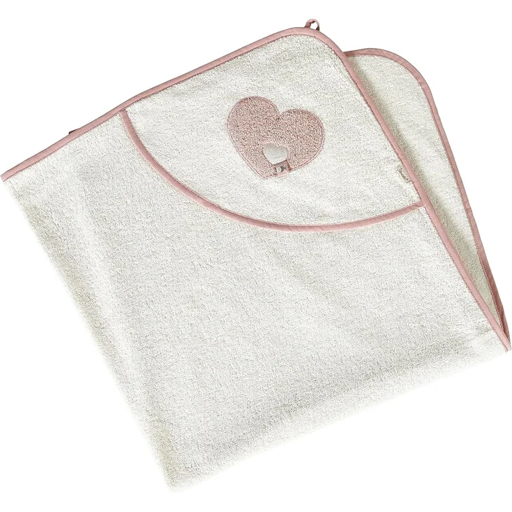 Sterntaler Kapuzen Badetuch 100x100 cm Esel Emmi Girl Herz flora rose