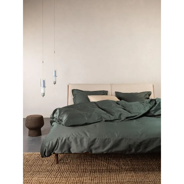 Essenza Bettwäsche Aziza, Ägyptischer Baumwollsatin, 2 teilig, unifarben