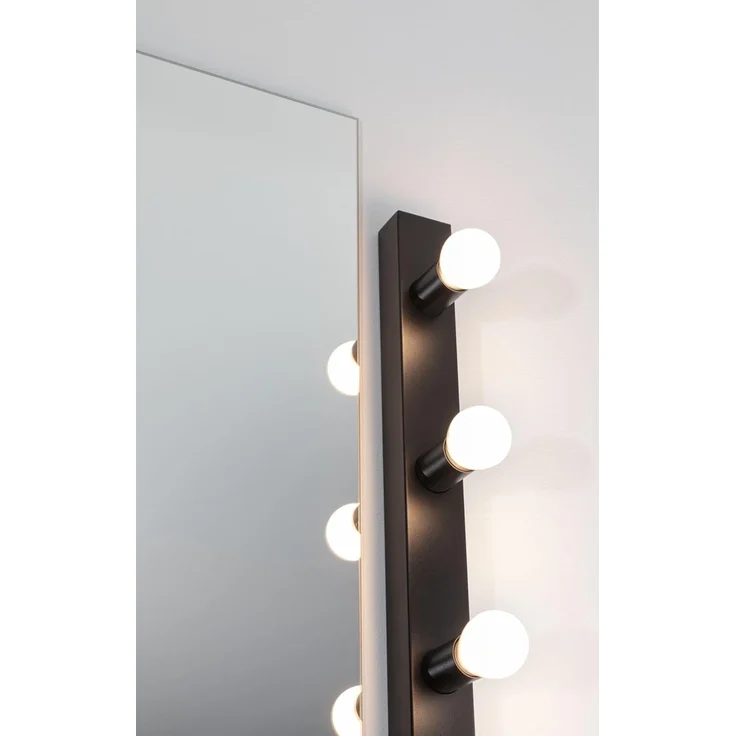 Paulmann 80101 Spiegelleuchte Regula II Stecker 4-flammig E14 Schwarz IP44 – Bild 8