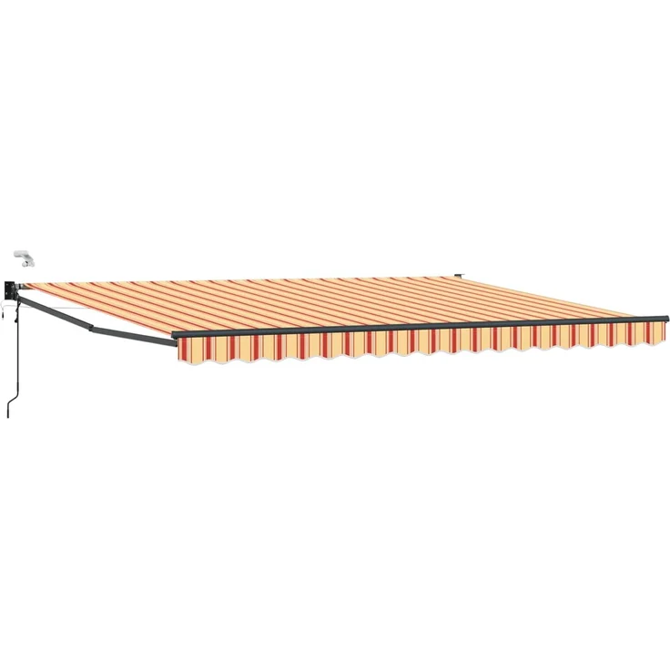 vidaXL Elektrische ausziehbare Markise Mehrfarbig 4 x 3 m 3419805 – Bild 1
