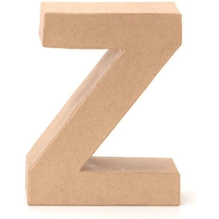 Glorex Papp-Buchstabe Z 17,5 x 5,5 cm