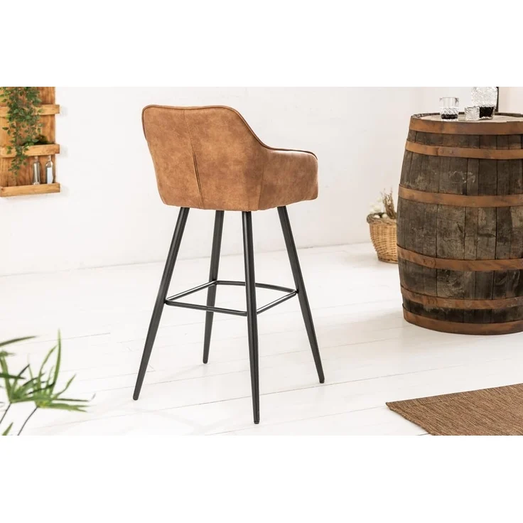 riess-ambiente Barhocker TURIN FARBWAHL, mit Fußablage – Bild 5