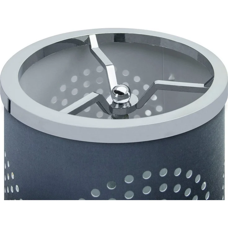 TRANGO LED Stehlampe, 1242L Modern Design LED Stehleuchte STARS inkl. 2x E14 LED Leuchtmittel Stehlampe mit Stoffschirm in GRAU mit Sternen-Dekor, Standleuchte, Deko-Stehlampe, Wohnzimmer Lampe, Höhe ca. 100cm – Bild 3