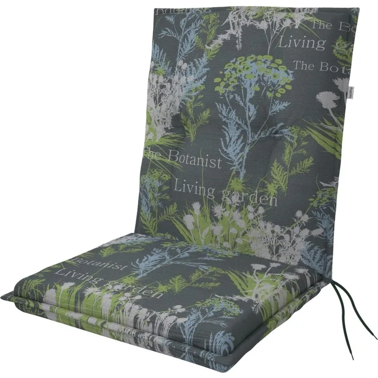 Doppler Sitzauflage "Living" Low, botanist, für Niederlehner (100 x 48 x 6 cm)