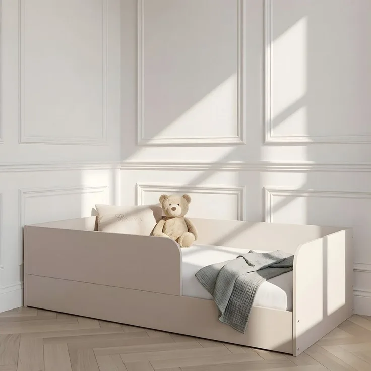 arthur berndt Kinderbett Essentials Bodenbett, 90x200cm für eine perfekte Einschlafbegleitung