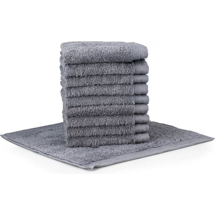 Möve Seiftuch Superwuschel, Walkfrottier (Set, 10-St), Seiftuch Set mit Bordüre, 100% Premium Cotton Baumwolle, weich – Bild 5