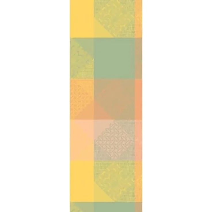 Garnier-Thiebaut Tischläufer Mille Empreintes Pastel 48x150 Cm 100% Gekämmte – Bild 2