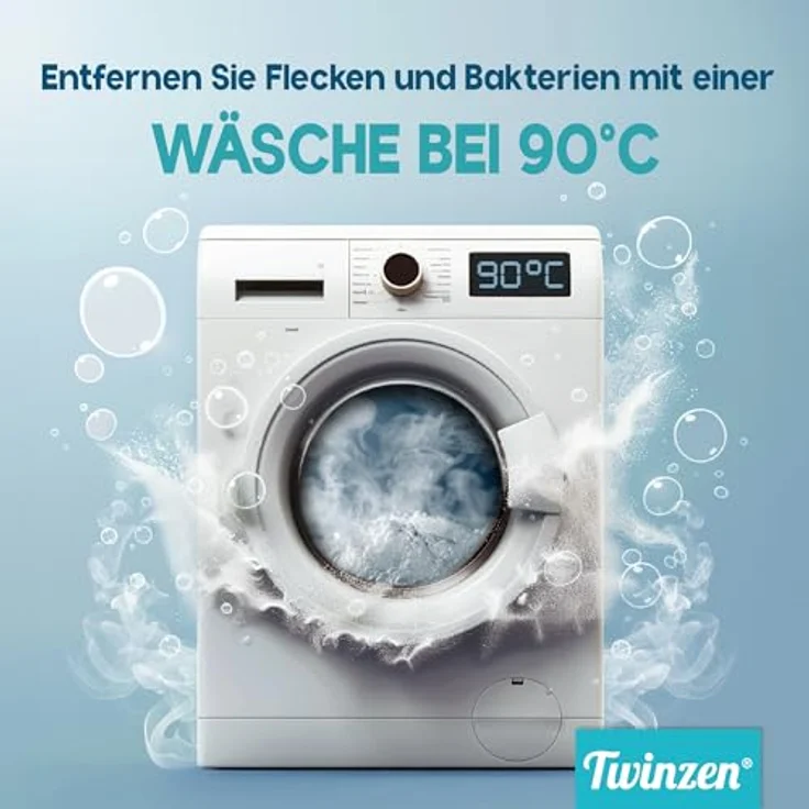 Twinzen - Matratzenschoner 140x190 cm - Wasserdicht und Atmungsaktiver Schutz - Matratzenschutz 140x190 cm – Bild 4