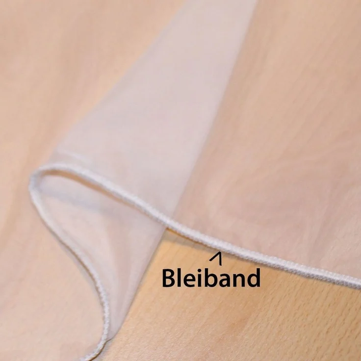 Gardinenbox Gardine (1 St), Kräuselband, transparent, Voile, Store Voile Bleibandabschluß 610011 – Bild 2