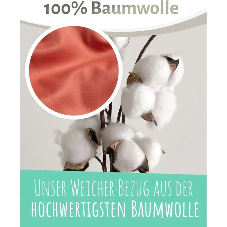 pic Bear Stillkissen Medium 170 cm, Karneol : Karneol – Bild 1