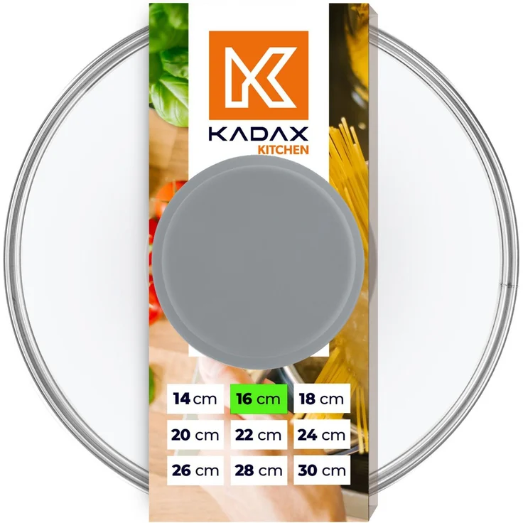 KADAX Deckel Hitzebeständiges Glas für einen 16cm Topf – Bild 1