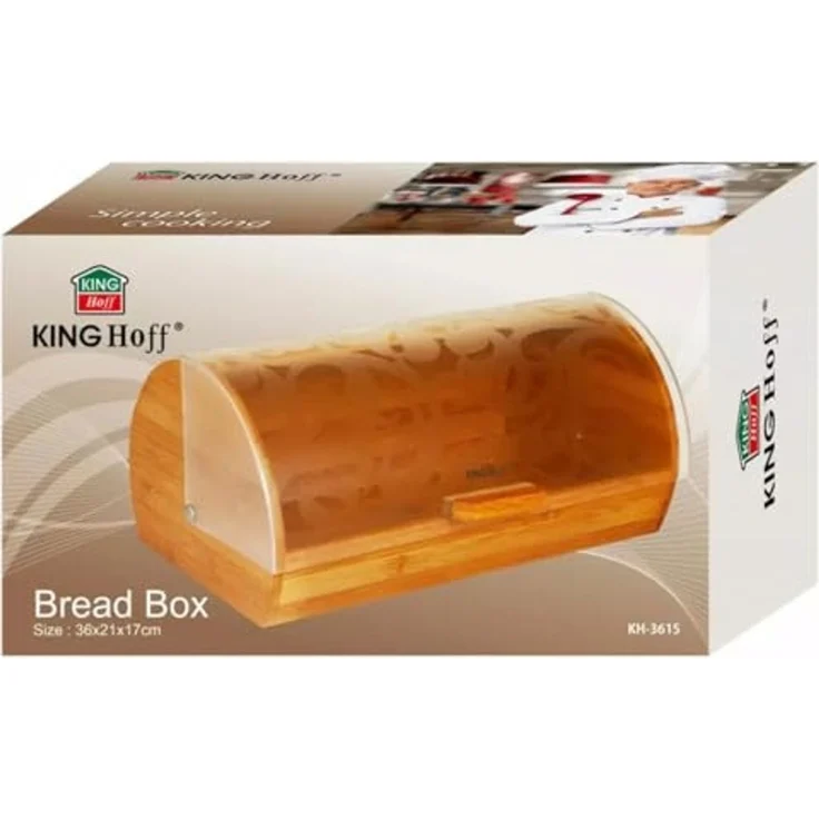 Kinghoff Kinghoff Brotkasten aus Bambus-Acryl 40224 – Bild 7