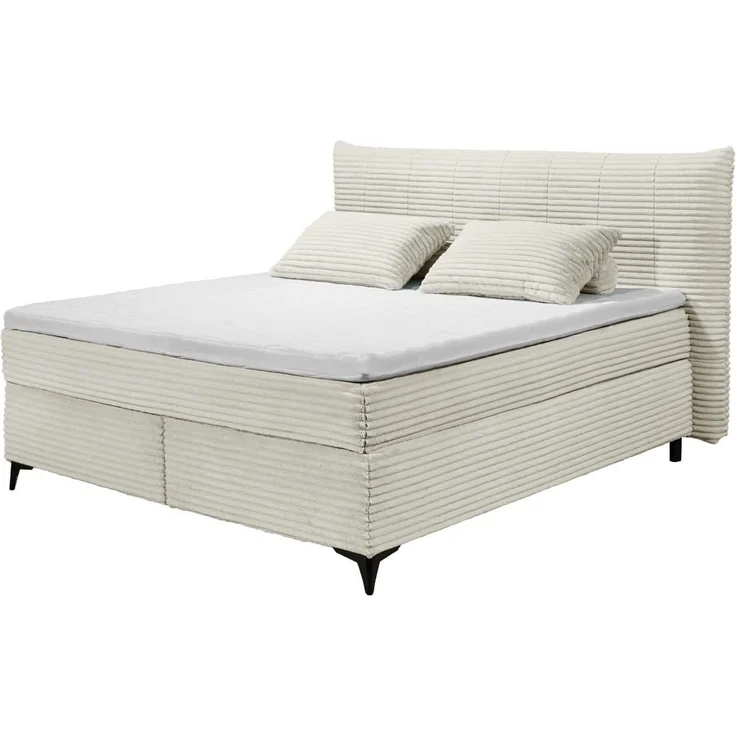 Boxspringbett Seattle Breitcord Ambience 180x200 – Bild 4