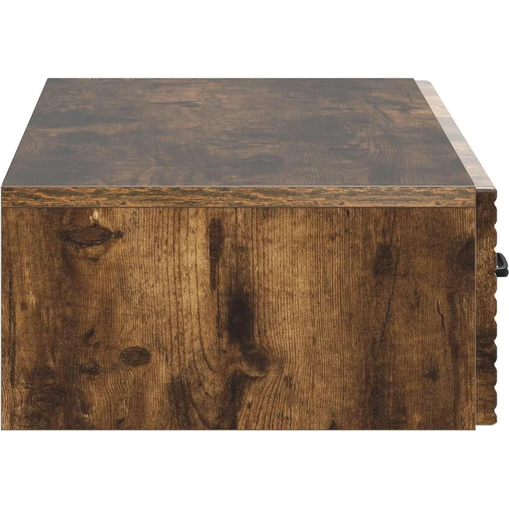 vidaXL Wandmontierter Beistelltisch Geräucherte Eiche Holzwerkstoff 898670 – Bild 6