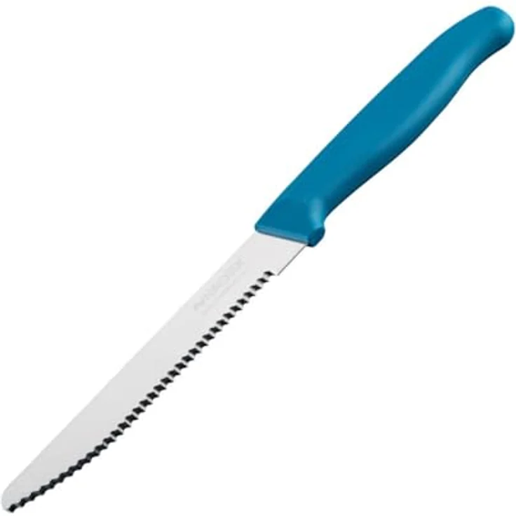 Nirosta Frühstücksmesser Elemental 22,5 cm blau/silber – Bild 1