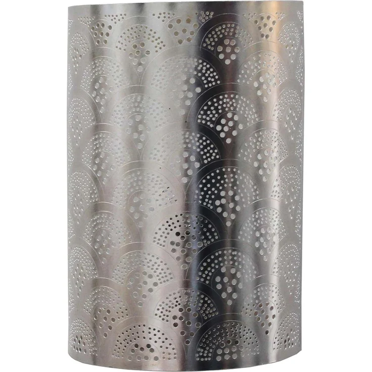 Marokkanische Silber-Wandlampe Aya – Bild 6
