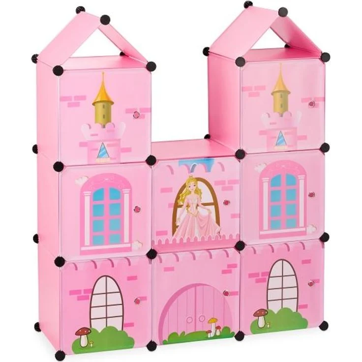 Relaxdays 'Prinzessinnenschloss' Steckregal – Bild 9