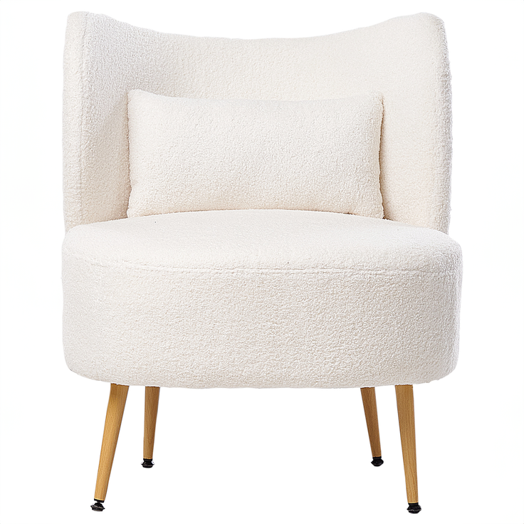 Sessel OTSBY II mit Kissen Bouclé Creme – Bild 5