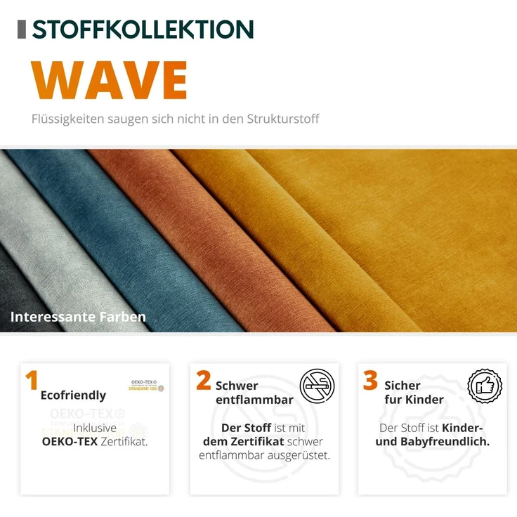 Polsterhocker Bangkok Klein (Farbe: Wave 09) – Bild 5