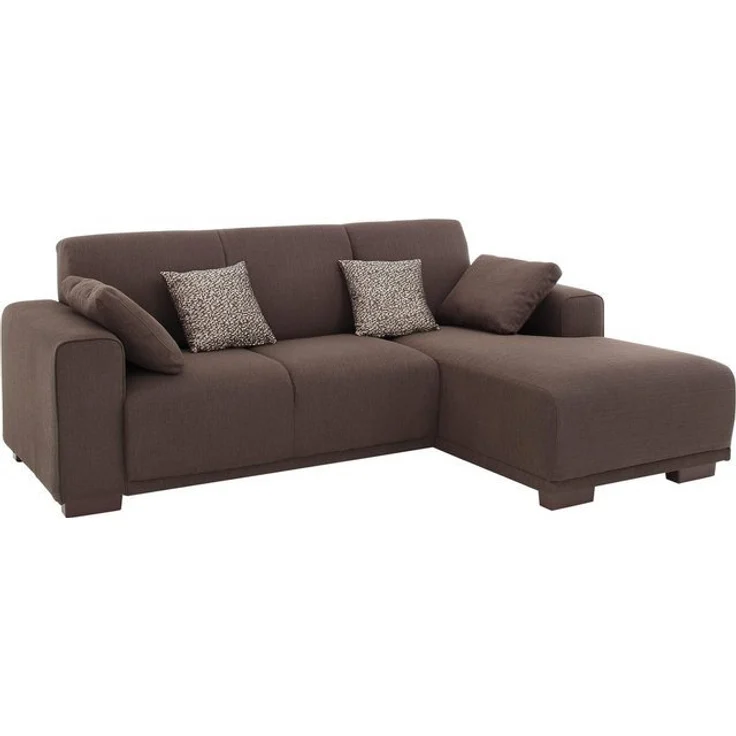 Home affaire Ecksofa Bornholm inkl. 2 Kissen, Stellmaße 234x162 cm L-Form, Recamiere wahlweise links oder rechts bestellbar – Bild 4