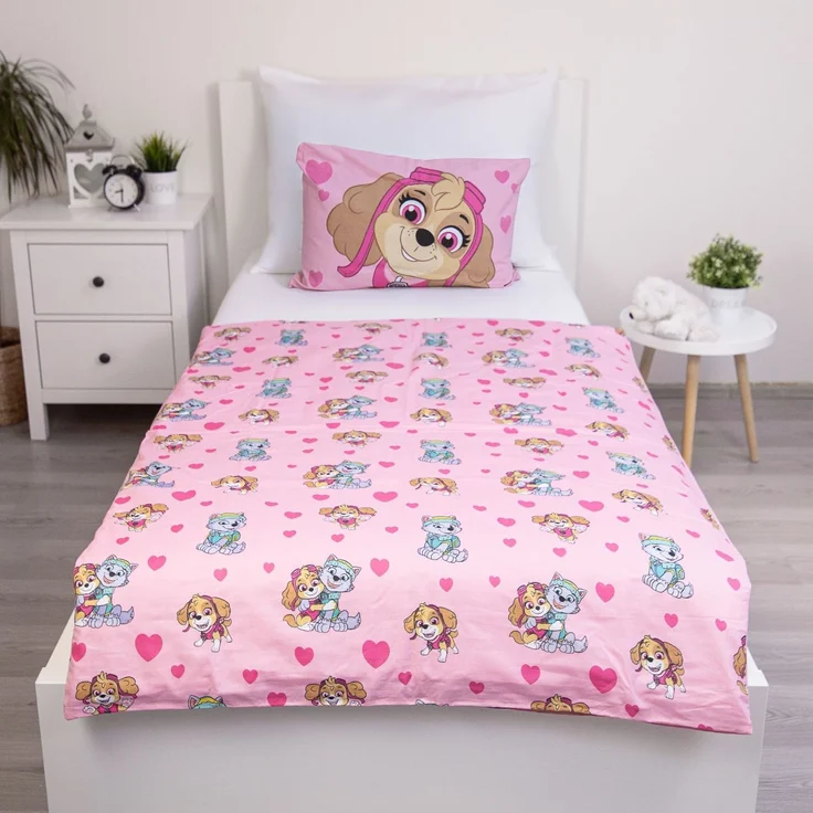Paw Patrol Baby und Kinder Bettwäsche Set 100 × 135 cm + 40x60 cm – Bild 3