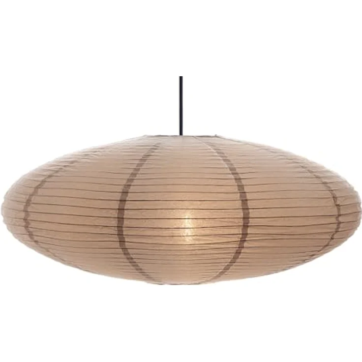 Nordlux Villo, Kugelförmige Hänge-Deckenleuchte, Beige, 600 mm x 600 mm x 250 mm – Bild 1