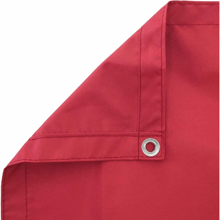 vidaXL Balkonsichtschutz Bordeauxrot 100 x 500 cm Oxford-Stoff 42030903 – Bild 3