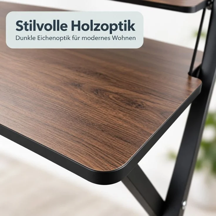 Relaxdays Klappbarer Schreibtisch Monitoraufsatz – Bild 8