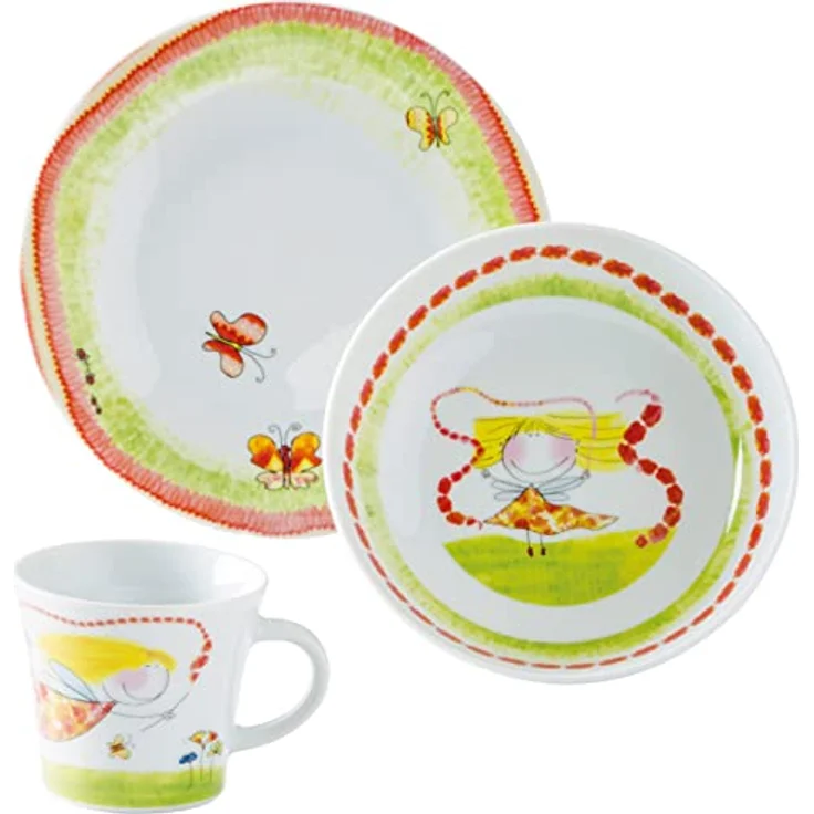 KAHLA Suppenschale Kids, tiefer Teller 18 cm, Porzellan, (1-tlg), spülmaschinenfest, mikrowellenfest, stapelbar, Made in Germany – Bild 3