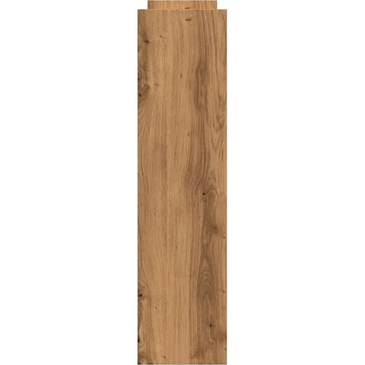 vidaXL Aufbewahrungswagen Schmal 4 Etagen Artisan-Eiche Holzwerkstoff 855267 – Bild 4