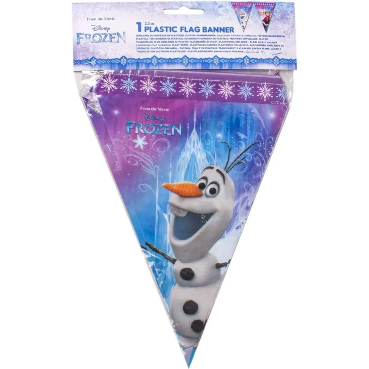 Procos 86921 Filare Wimpelkette Disney Frozen Northern Lights, mehrfar – Bild 4