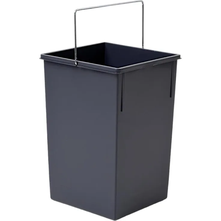 15 L Ersatzeimer 1008879 grau für Hailo Abfallsorter Tandem / Terzett / Trenta