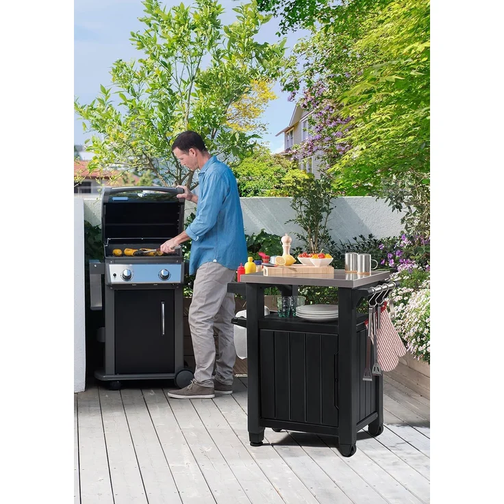 Keter BBQ-Tisch 54 x 70 x 90 cm – Bild 2