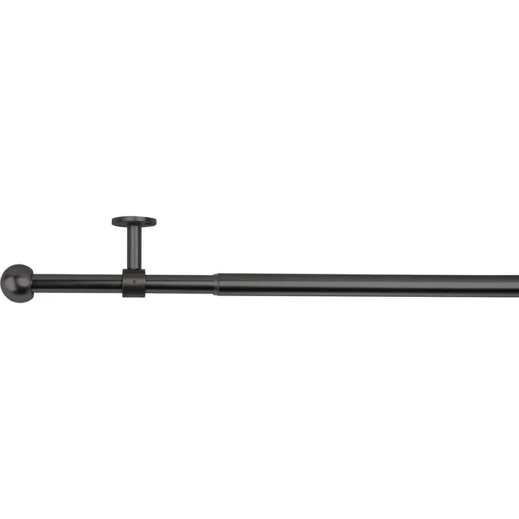 ondeco Gardinenstange Teleskopgarnitur Allrounder, Ø 19 mm, 1-läufig, ausziehbar, Bohren, verschraubt