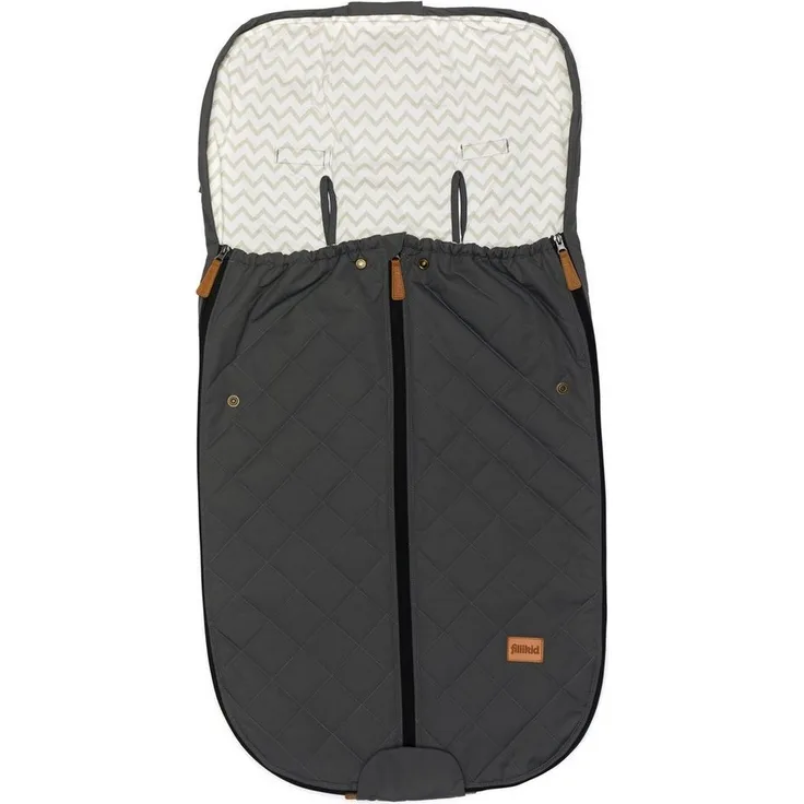 Fillikid Fußsack Sommerfußsack Light Big, grau