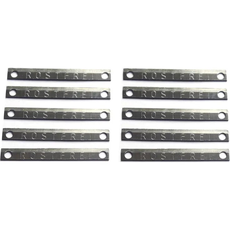 Westmark 10 Ersatzklingen für Famos-Schäler mit Schraubklinge