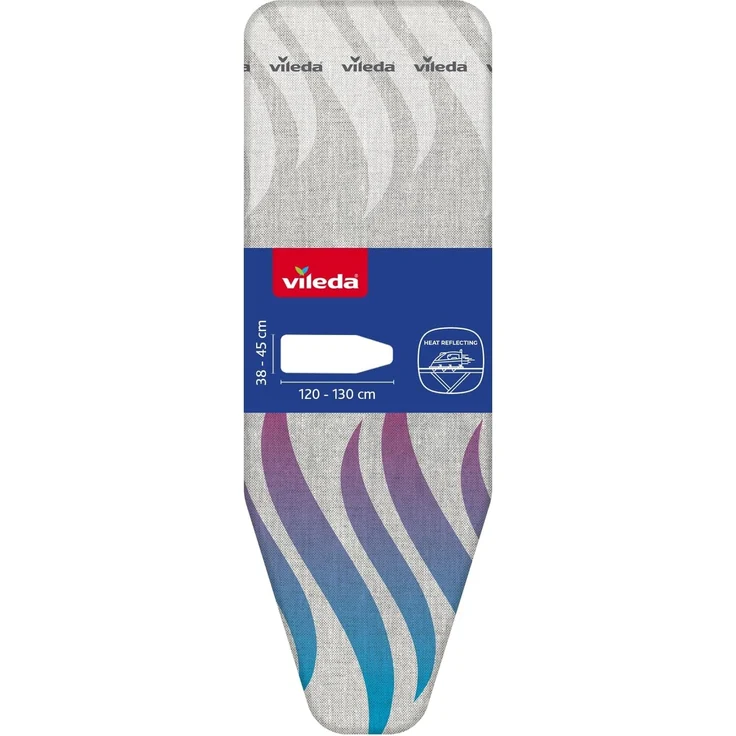 Bügelbrettbezug Vileda 163263 Total Reflect Grau (130x45 cm) – Bild 1