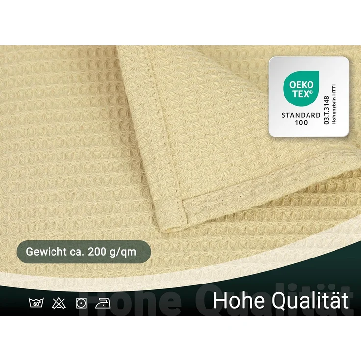 ZOLLNER Sofadecke in 150x200 cm, in der Farbe beige – Bild 5