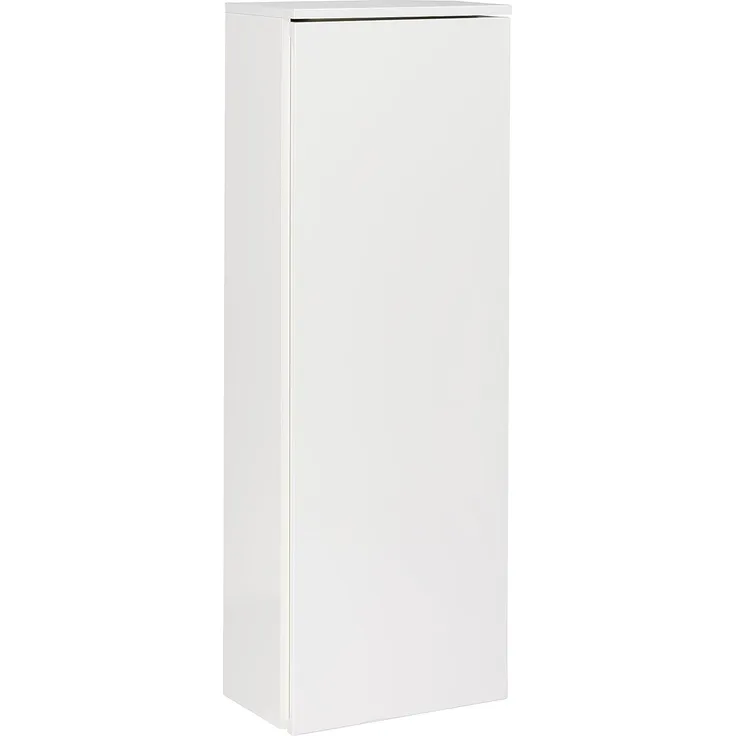 Fackelmann MAGIC Midischrank Spiegeltür + Beleuchtung 40 cm, links, Weiß