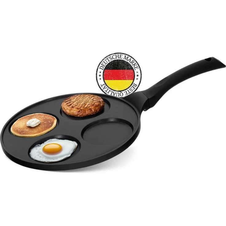 Pancakes Bratpfanne Pancake Pfannkuchen 3-fache Beschichtung Spiegeleier Oladji – Bild 1