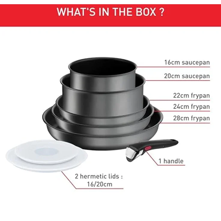 Tefal Ingenio Daily chef ON 8 pcs set – Bild 3