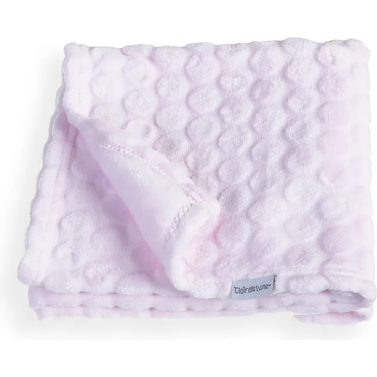 Clair de Lune Decke, Marshmallow-Design, Rosa
