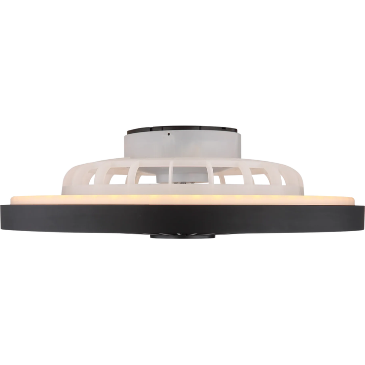 2BLIZZAK Deckenventilator, ø5450HZ, 6 Geschwindigkeitsstufen, 20W, 230V, schwarz, Backlight – Bild 5